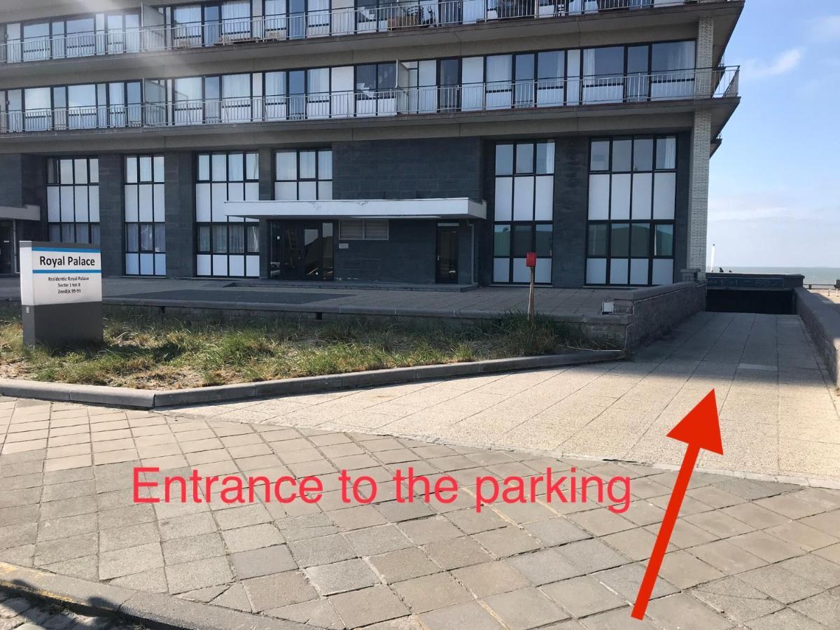 Panoramic Seaview Apartment With Free Private Garage Oostende Exterior foto